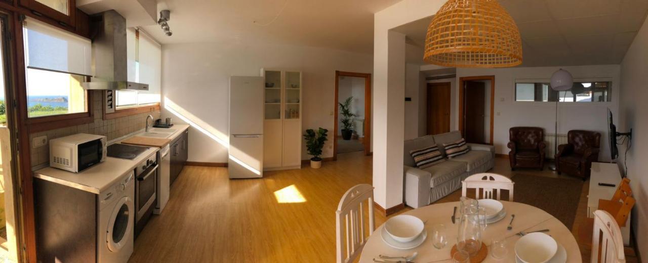 Adosado En La Costa Con Excelentes Vistas Al Estuario De Urdaibai Villa Мундака Екстериор снимка